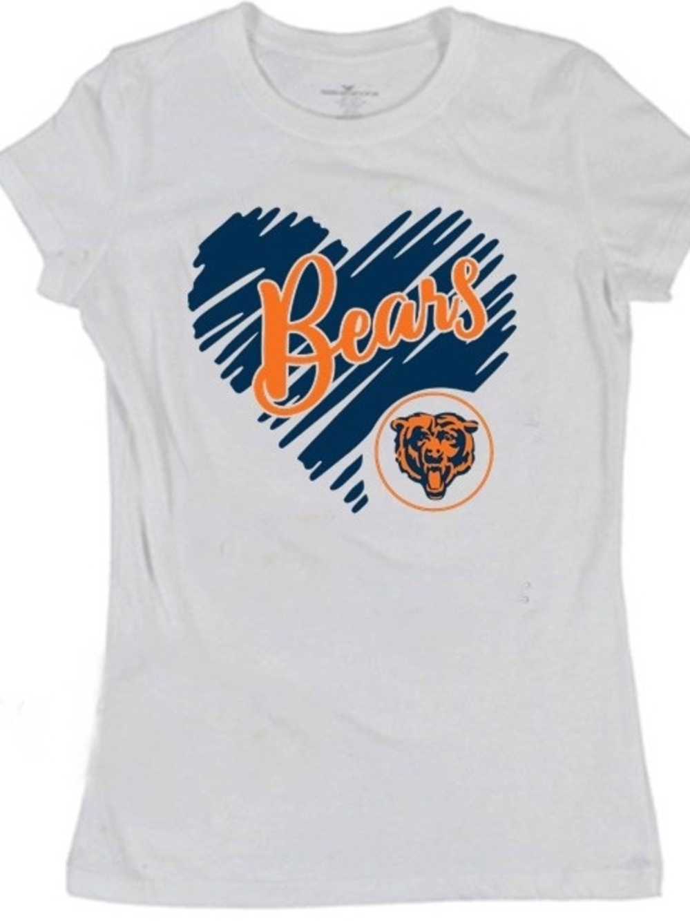 Chicago Bears Women's Top White XL